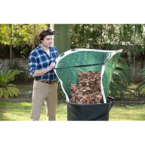 Buy Wholesale QI004031 Green Garden Leaf Collector Caddy Tool Bag