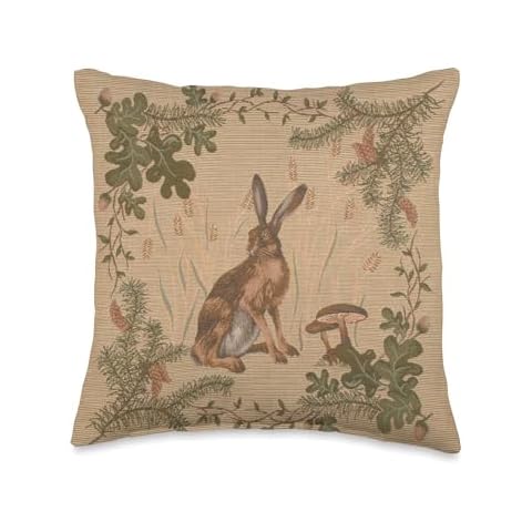 Floral Mushroom Rabbit Bunny thumbnail