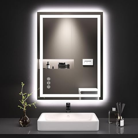 Fog Free Wall-Mounted Vanity Mirrors