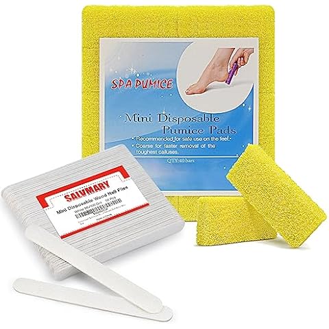 Salvmary Foot Scrubber Sponge Buffer Pad Callus Remover for Feet, Heel Scrub  Pedicure File Stone Exfoliator Tools for Dead Skin Removal 2Pcs UAE