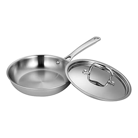 Fortune Candy Stainless Steel (18/8) Non Stick 8'' 2 -Piece Frying