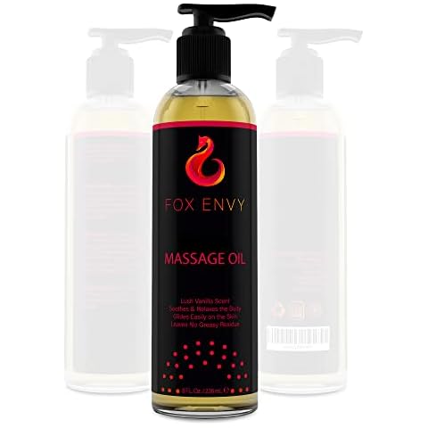 Skinsations® - Sensual Vanilla Massage Oil - 8oz - 16oz