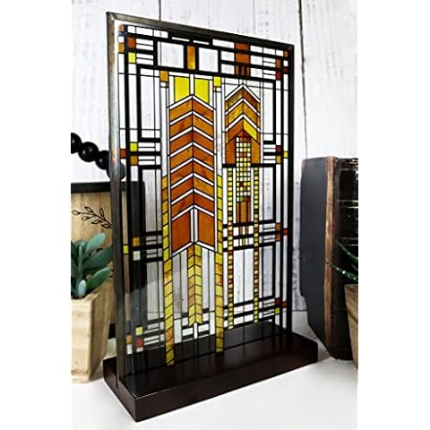 Framed Stained Glass Panels