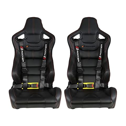 Invictus Race Car Bucket Seat Replacement Custom Cushion 3 Pieces Upgraded  Fit with Most After Market Racing Seat RPG-RCBK (Pack of 2 RPG-RCBK) :  : Automotive