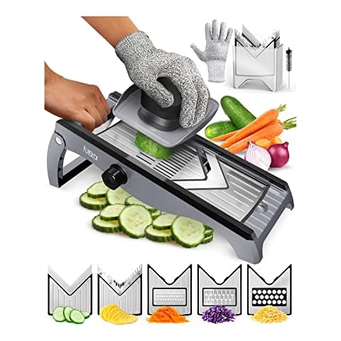 Best Buy: Cuisinart Mandoline with Cut-Resistant Glove Stainless Steel  CTG-00-SSMAN2