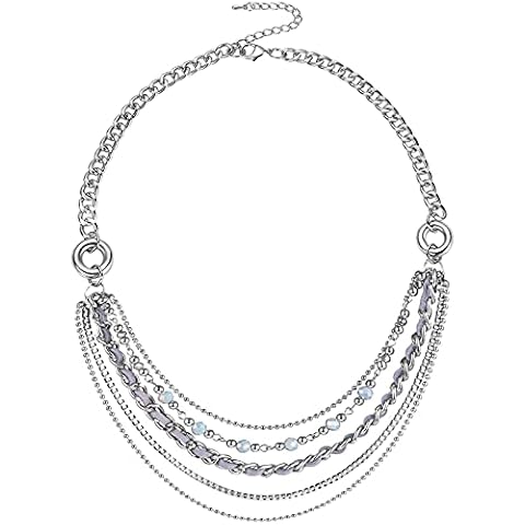 FULU AUTUMN Beaded Bangle Bracelets for Women Silver Wrap Bangles Bracelet  Womens Costume Jewelry Fashion Gift