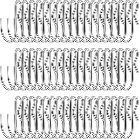 80/150Pcs Clothes Hanger Connector Hooks S Shaped Hanger Hooks