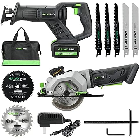  GALAX PRO 20V Cordless Drill Driver with Work Light, Max Torque  20N.m, 3/8 Inch Keyless Chuck, 19+1 Position, Single Speed 0-600RPM, 1.3Ah  Battery and Charger Included : Tools & Home Improvement