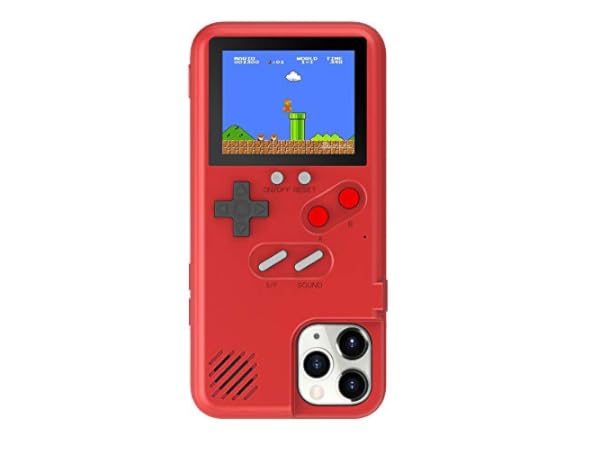 Retro 3D Gameboy Case for iPhone with 36 Small Games, Vintage Anti Shock  Phone Case for IPhone 11 12 13 14 Pro Max Mini XS XR X
