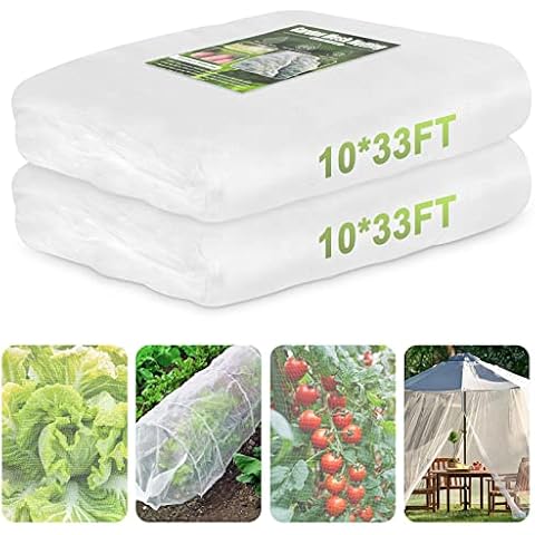 Garden Netting for Vegetable Bed