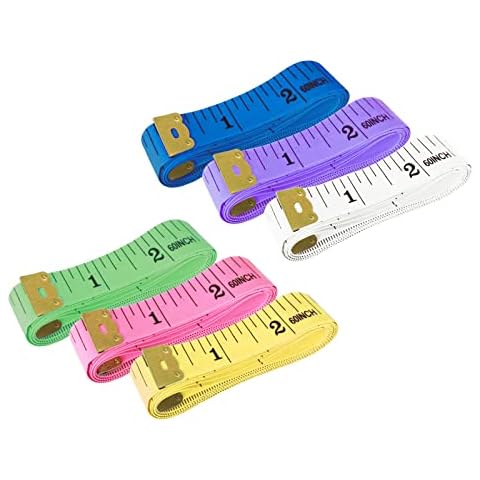 2pcs 60-inch Soft Tape Measure, Dual Scale Body Measuring Tape For Sewing,  Tailor, Craft, Medical Measurement, Weight Loss, With 150cm Scale On The  Back