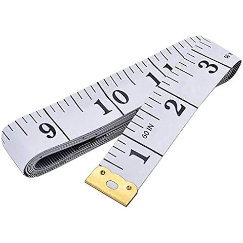 Soft Tape Measure, Retractable Ruler 3 Colors Compact Size Durable for Sewing Tailor Cloth(Rose Red)