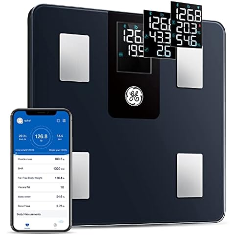 LOFTILLA Scale for Body Weight and BMI, Weight Scales, Digital Bathroom  Scale, Smart Scale with App via Bluetooth, 400 lb Capacity Weighing Scale  for People Black