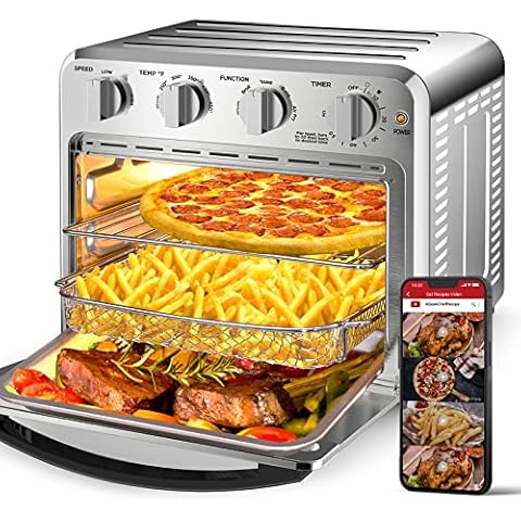 Ptarmigan 16 Quart Convection Toaster Oven Combo 16-In-1 Toaster Oven Air  Fryer Combo With Digital Display And Adjustable Settings, 7 Dish Washer  Safe Accessories And 16 Smart Presets & Reviews