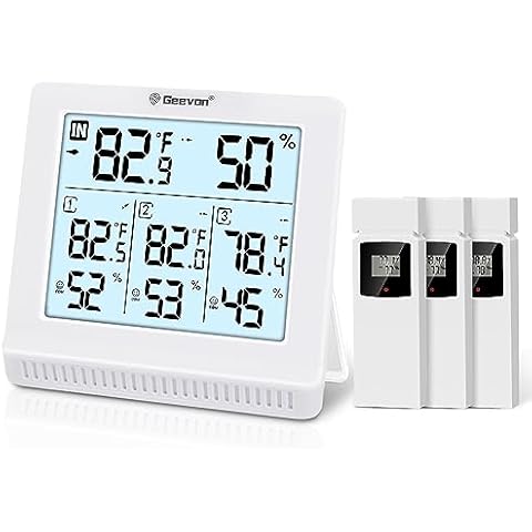 Geevon TX19 Wireless Remote Outdoor Sensor for Weather Station