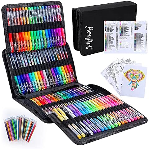  Gel Pen, Coloring Gel Pens for Kid Adult Coloring
