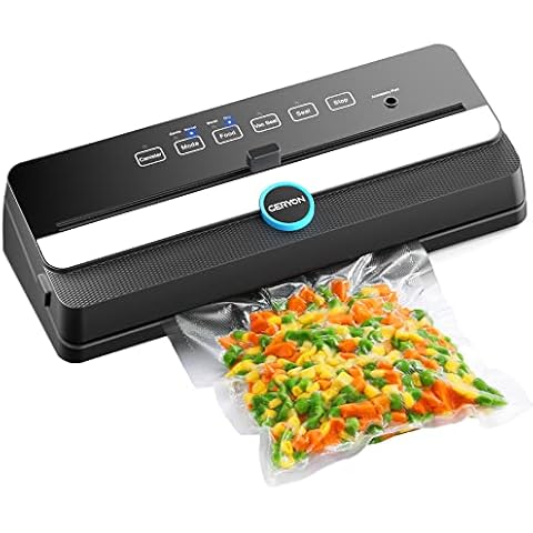 Potane Vacuum Sealer Machine, 85kPa Pro Vacuum Food Sealer, 8-in-1 Easy  Presets, 4 Food Modes, Dry&Moist&Soft&Delicate with Starter Kit, Compact