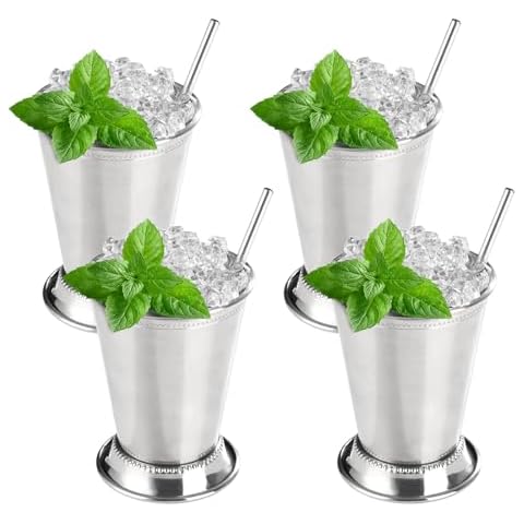Glass Mint Julep Cups