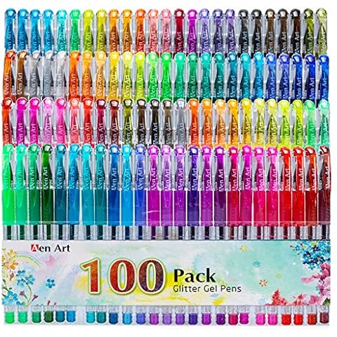 Lelix Gel Pens, 120 Pack Gel Pen Set, 60 Unique Colors with 60 Refills for  Adults Coloring Books Drawing Doodling Crafts Scrapbooking Journaling