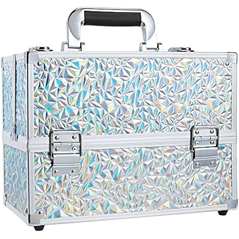 Glitter Makeup Train Cases