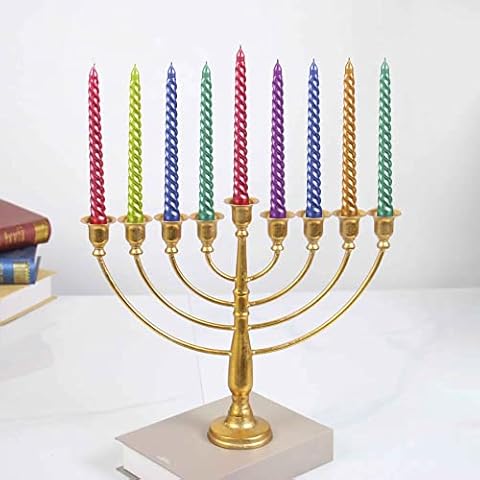 Metal Candle Cups with Round Flat Base - Use with Menorah Candelabra -  Prevents from Wax Dripping - Candle Holders Perfect for Lamp or Candle  Making