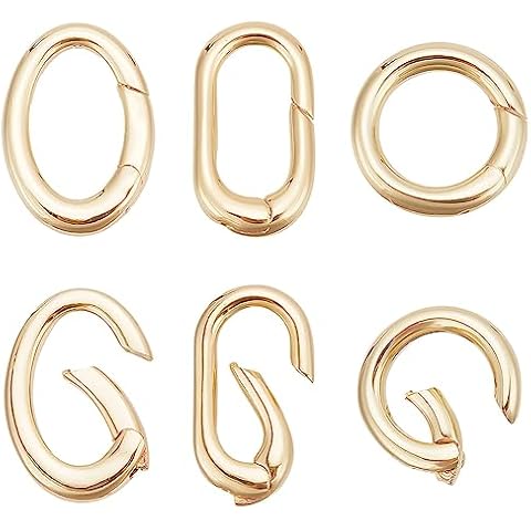 Gold Plated Clasp-Style Charms for Women