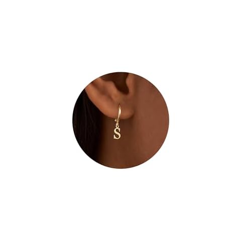 Gold Plated Hoop Earrings for Girls