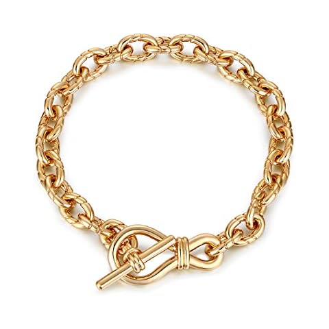 Gold Plated Link Bracelets for Girls