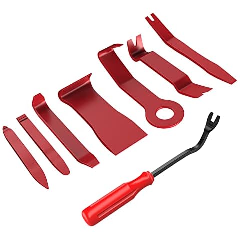  XBRN Auto Trim Removal Tool Kit,13 Pcs Car Panel Door Window Tools  Kit,Auto Clip Fastener Remover Pry Tool Set Blue : Automotive
