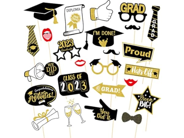 The 10 Best Graduation Party Photobooth Props of 2024 (Reviews ...