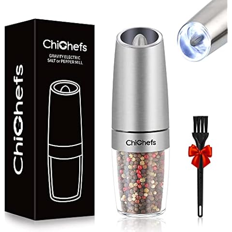 Electric Pepper Mill - Just turn it over and it will grind your pepper –  Curated Kitchenware