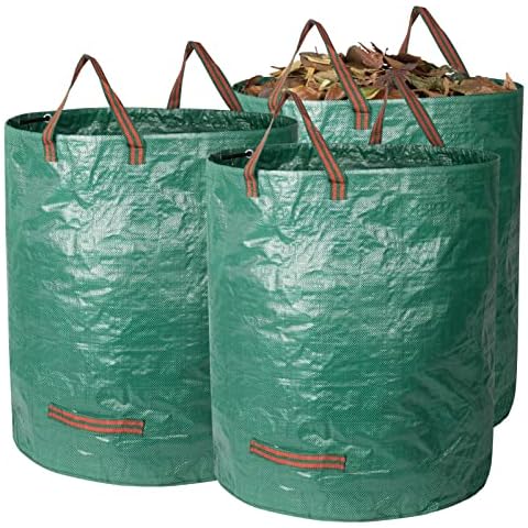  Rocky Mountain Goods Yard Waste Bags - Large 30 Gallon Brown  Paper Leaf Bags for Yard/Garden - Environmental Friendly Lawn Bags - Tear  Resistant Refuse Yard Bags - Heavy Duty 2