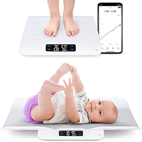 NUTRI FIT Digital Baby Scale Pet Scale Max 25kg/55lb Accurate Body