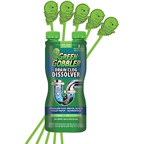 Green Gobbler Drain & Disposal Cleaner, Fresh Citrus Scent - 32 fl oz