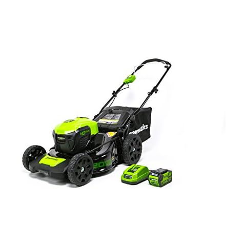  LawnMaster CLMF4016K Cordless 16-Inch Brushless Push Lawn Mower  40V Max with 4.0Ah Battery & Charger : Patio, Lawn & Garden