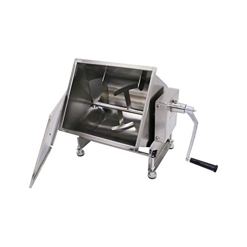 Hakka Commercial Dough Mixer, 5 Qt Spiral Mixer Food Mixer Machine with  Food-grade Stainless Steel Bowl, Security Shield & Timer