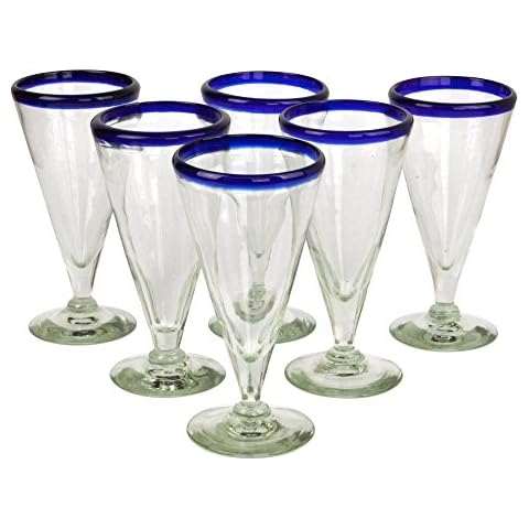 Hand Blown Beer Glasses