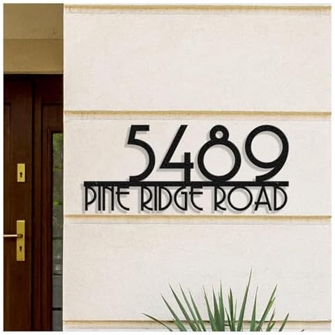 Hanging Address Plaques