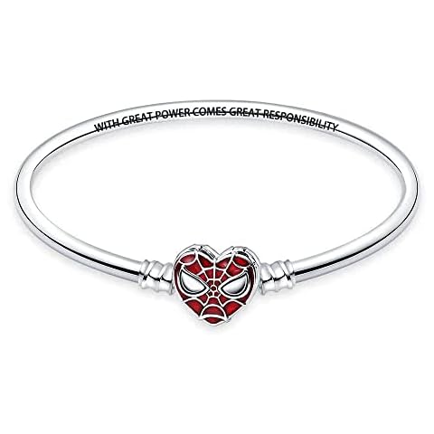  PORI JEWELERS .925 Sterling Silver Heart Charm Bracelet - For  Women and Girls - Toggle Lock - 7.5: Clothing, Shoes & Jewelry