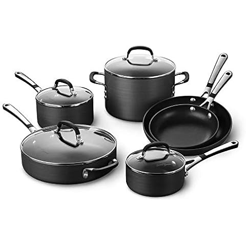 Hard-Anodized Aluminum Cookware Sets