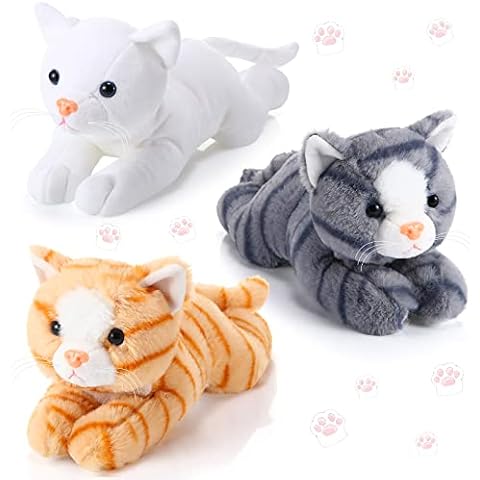 3d Huge Cylindrical Cat Plush Games Leptailurus Serval Cat Stuffed Animals  Kawaii Plushie Big Floppa Cat Doll Kids Soft Toys