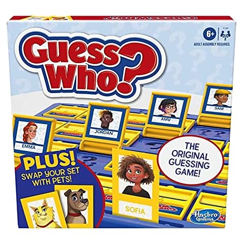  Winning Moves Games Guess Who? Board Game,2 Players, Multicolor  (1191) : Toys & Games