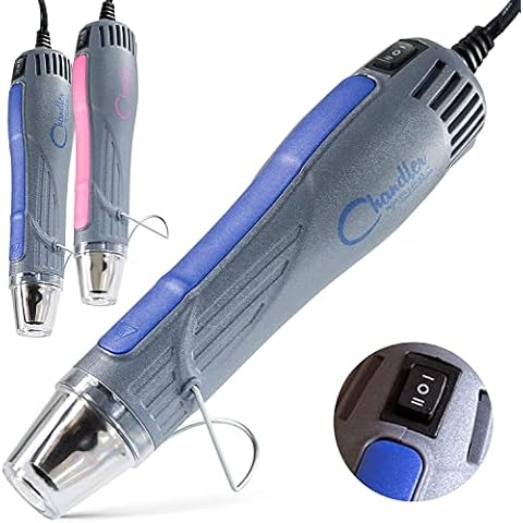 Mini Heat Gun Dual-Temperature 392℉ & 662℉ Hot Air Gun Multi-Purpose  Electric Heating Tools Shrink Pen for Crafts, Shrinking PVC, DIY,  Embossing, Stripping Paint 