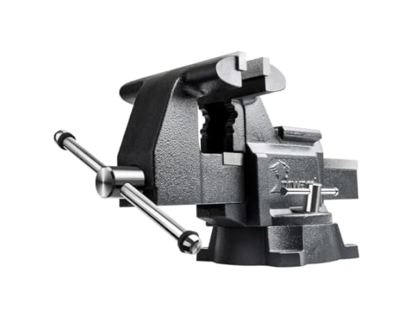 Bessey Heavy-Duty Workshop Bench Vise, 4 Inch Jaw Width, Durable Steel - View #8