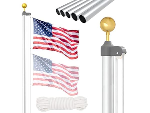 The 10 Best Heavy Duty Flagpole Kits of 2024 (Reviews) - FindThisBest