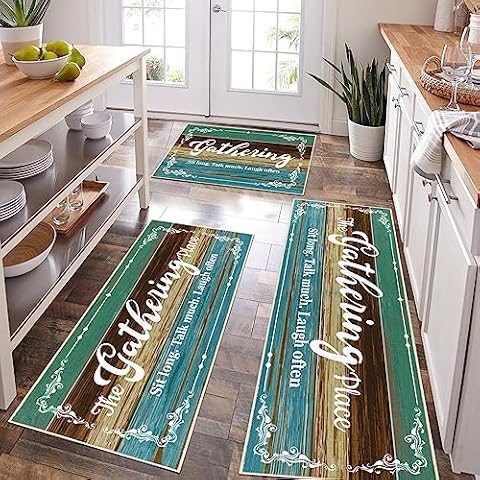 HEBE 2x6/2x8 Large Kitchen Mat Cushioned Floor Rug Runner Rug Non