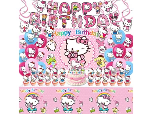 The 6 Best Hello Kitty Banners for Kids' Party of 2023 (Reviews ...