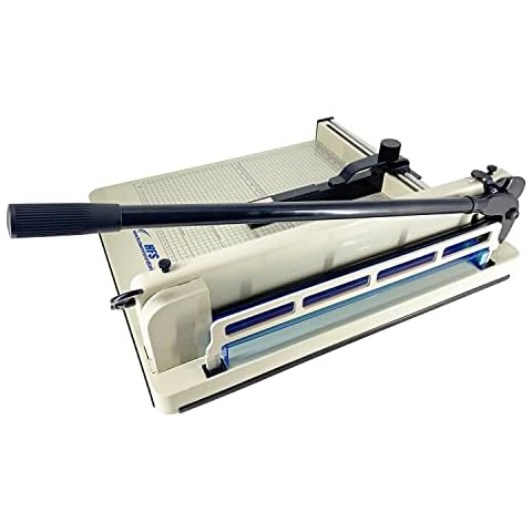 Swingline Guillotine Paper Cutter Heavy Duty, 12 inch Paper Cutting Board with Guard Rail, Blade Lock, Cuts Up to 10 Sheets, Professional Manual