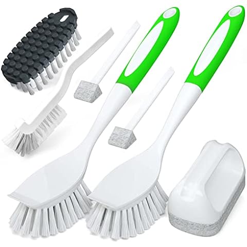 Crevice Cleaning Brush,3 Pack Upgraded Hard Bristle Crevice Gap Cleaning  Brush,C