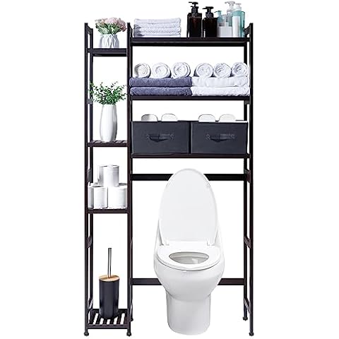 Shoppers Love the Spirich Over-the-Toilet Bathroom Shelf